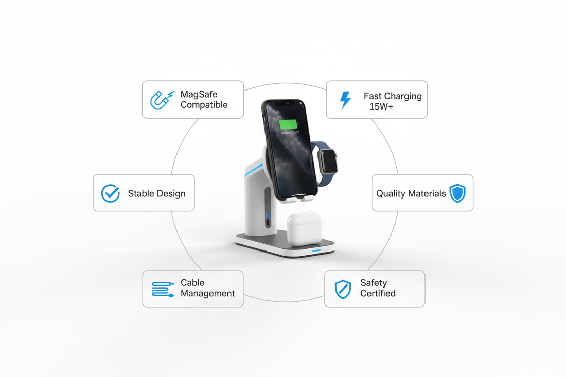 How to Choose the Best 3-in-1 Magnetic Wireless Charger for iPhone, Apple Watch & AirPods