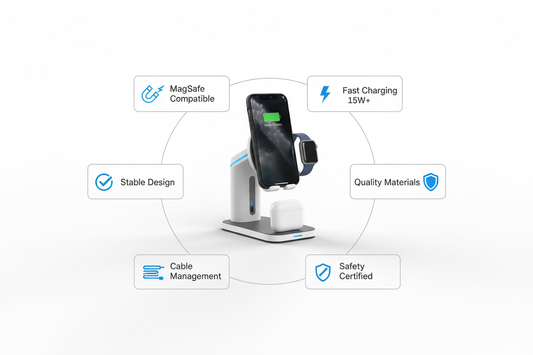 How to Choose the Best 3-in-1 Magnetic Wireless Charger for iPhone, Apple Watch & AirPods